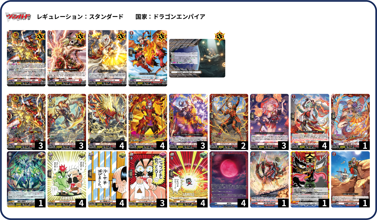アルファルドデッキ デッキコード「10G8G」のデッキ | DECK LOG（デッキログ）