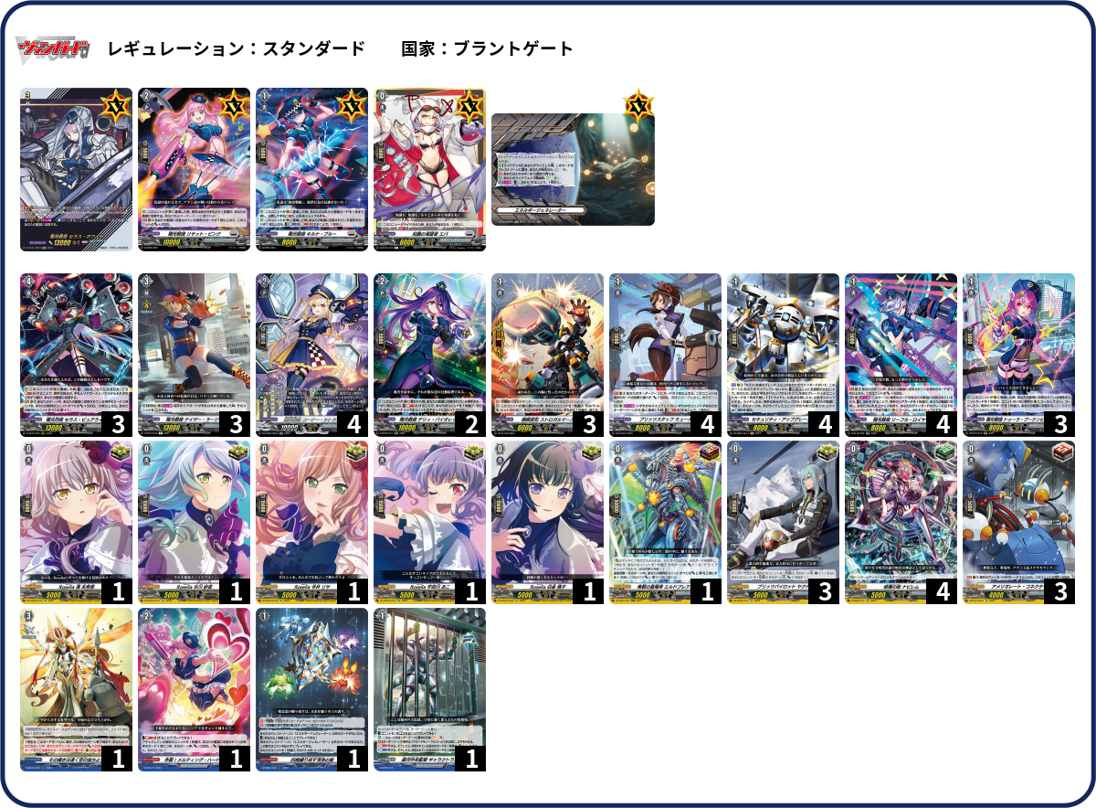 デッキコード「10WU7」のデッキ | DECK LOG（デッキログ）