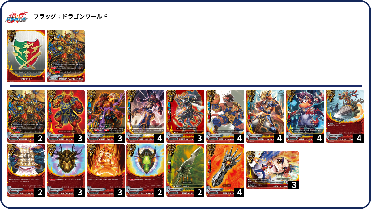 デッキコード「11VTY」のデッキ | DECK LOG（デッキログ）