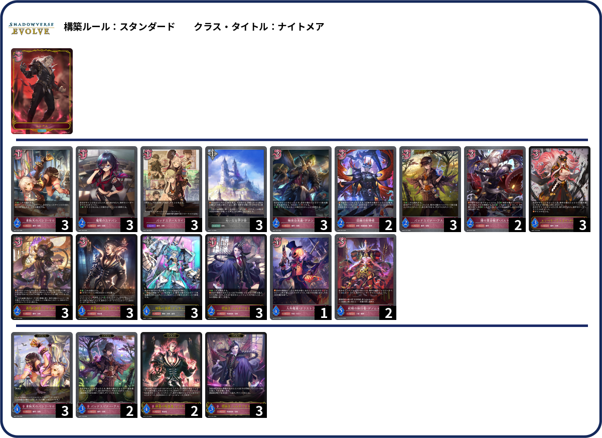 ヨモギ大福 deck list