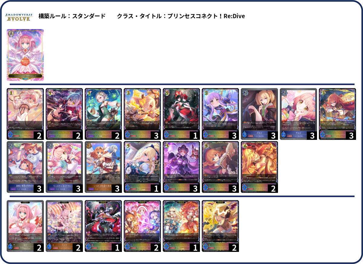 サレン deck list