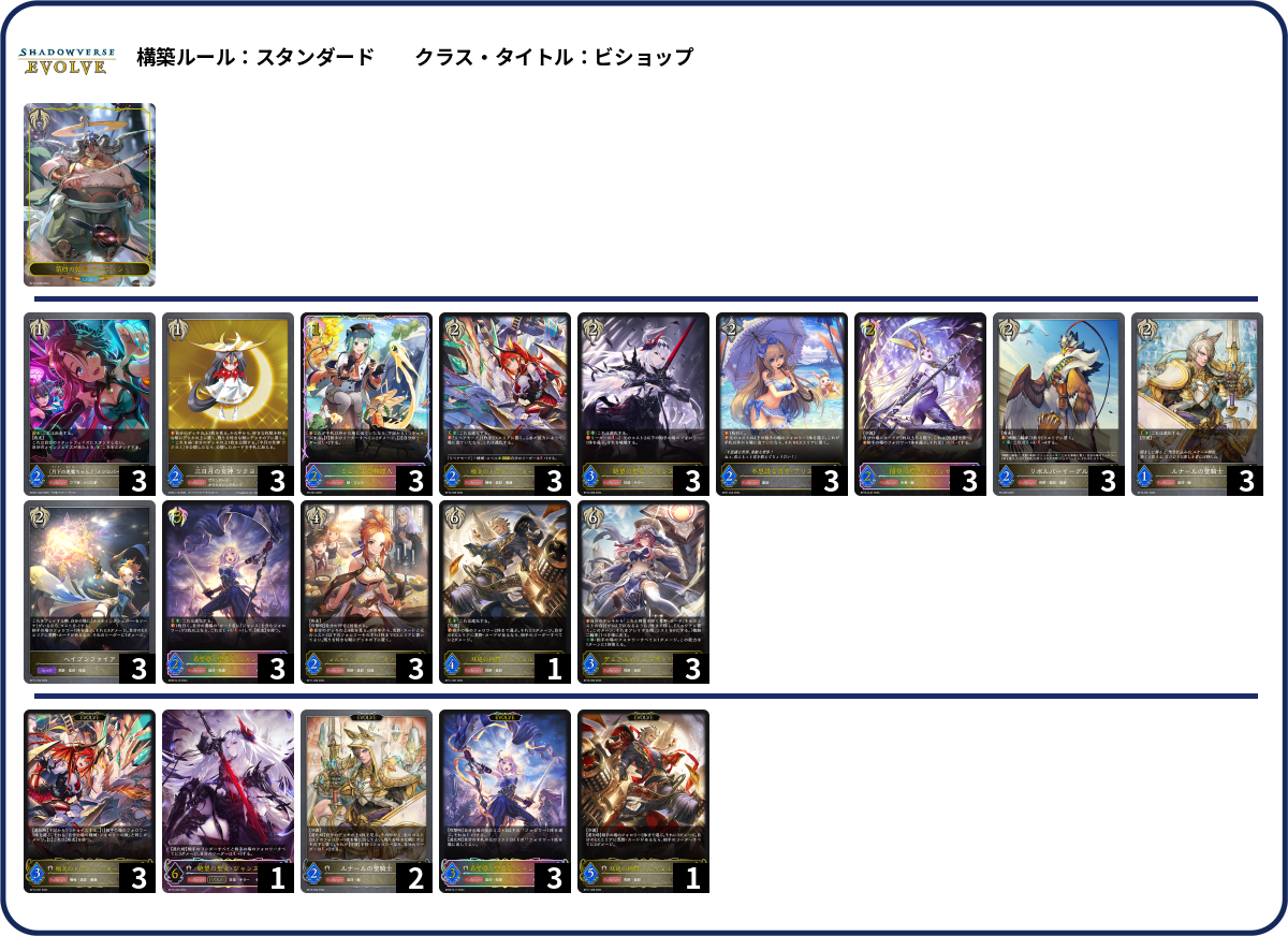 荒野ビショ17 deck list