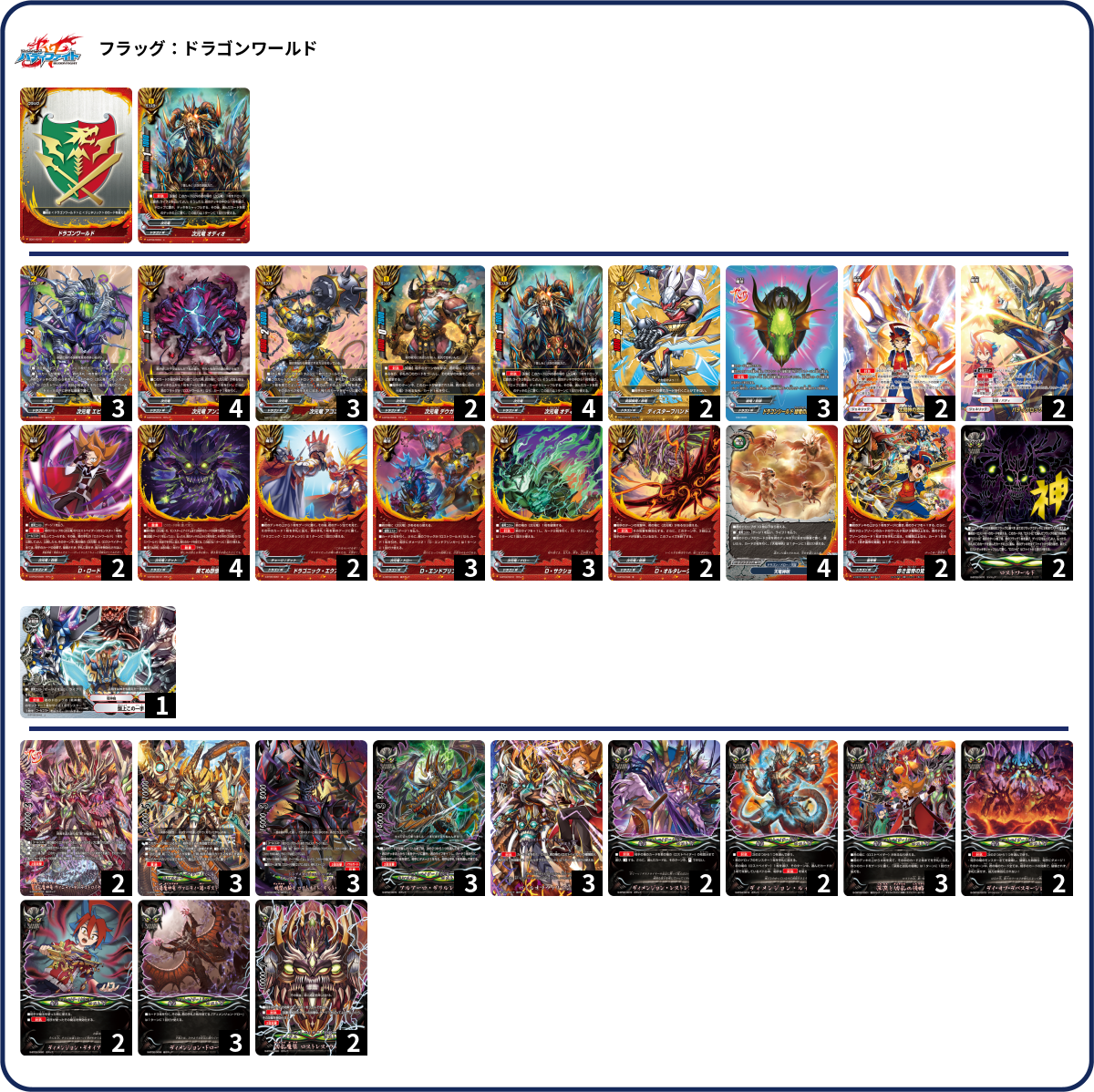 デッキコード「138TQ」のデッキ | DECK LOG（デッキログ）