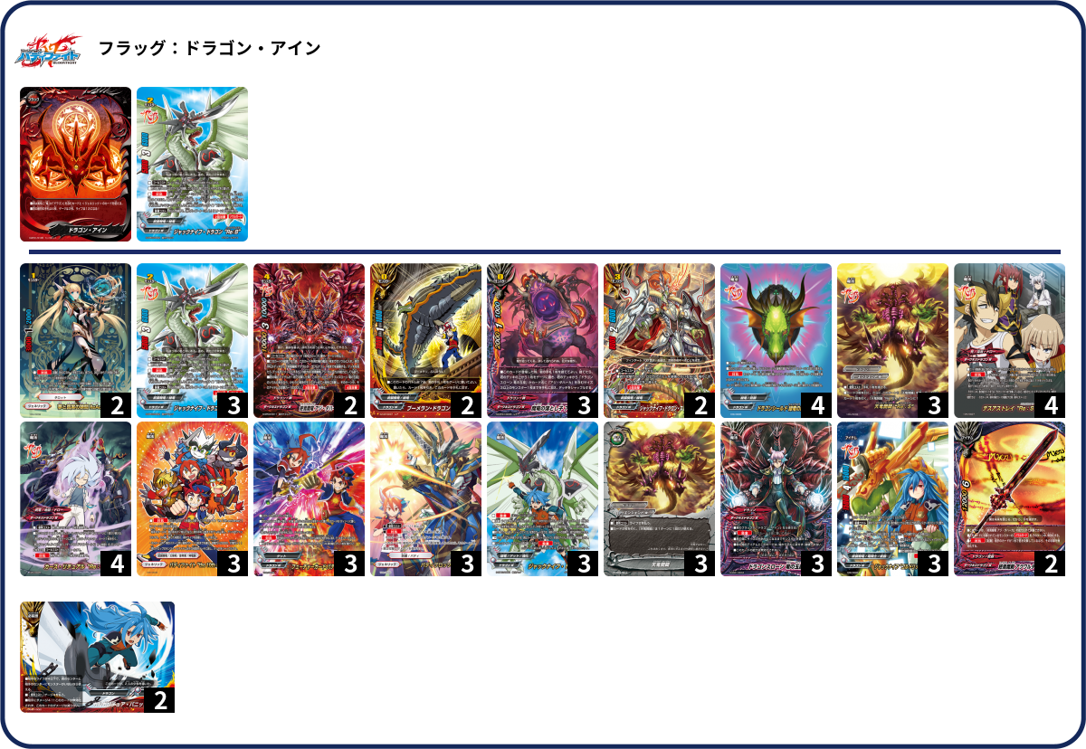 ドラゴンアイン デッキ バディファイト】 ドラゴン・アイン デッキ 1枚の通販 D8（2028399199