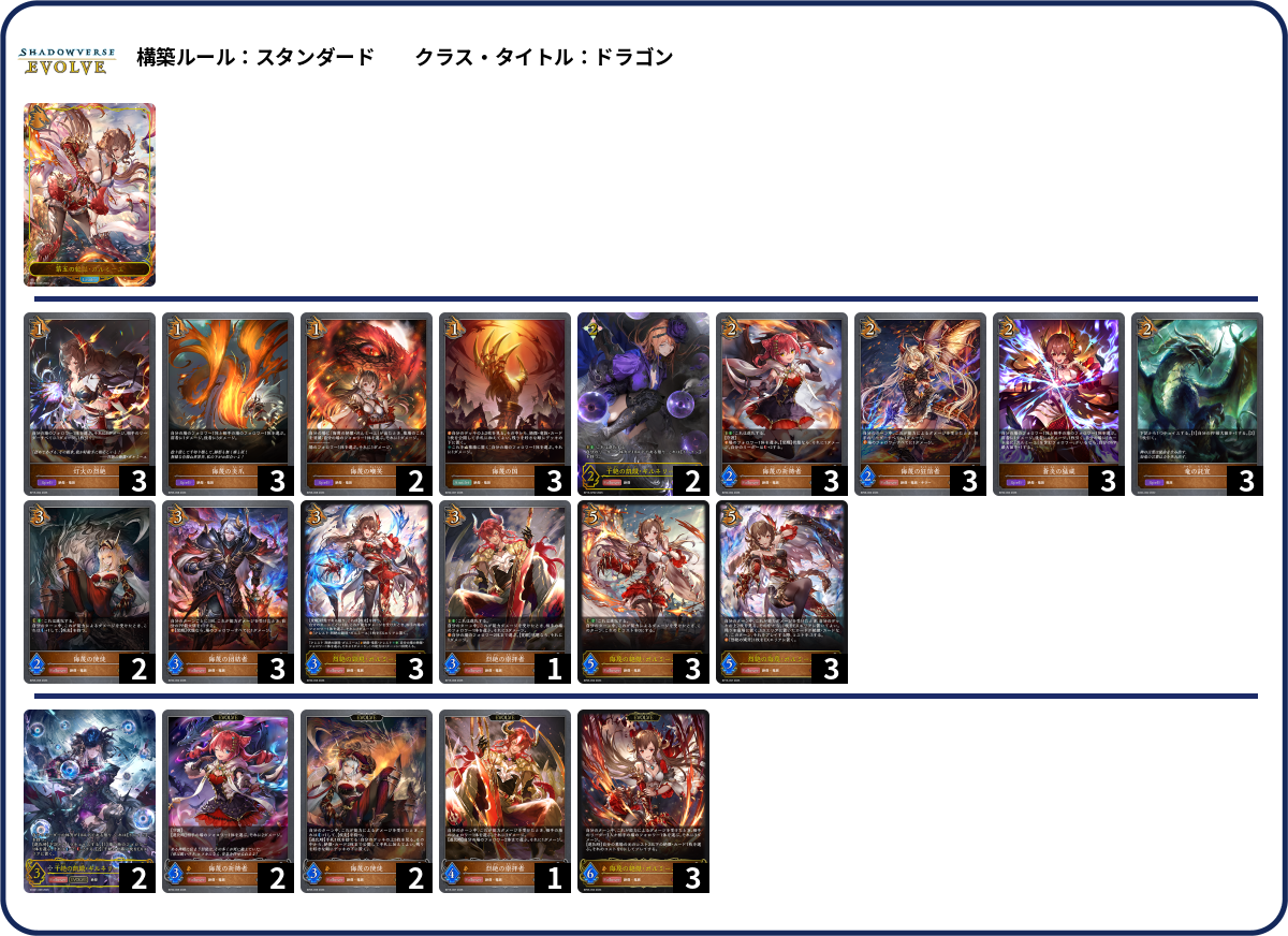 侮蔑 deck list