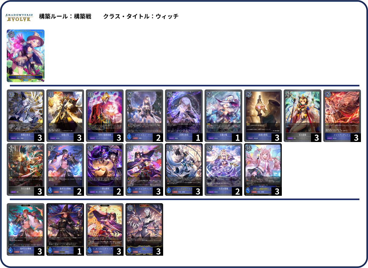 デッキコード「168C5」のデッキ | DECK LOG（デッキログ）