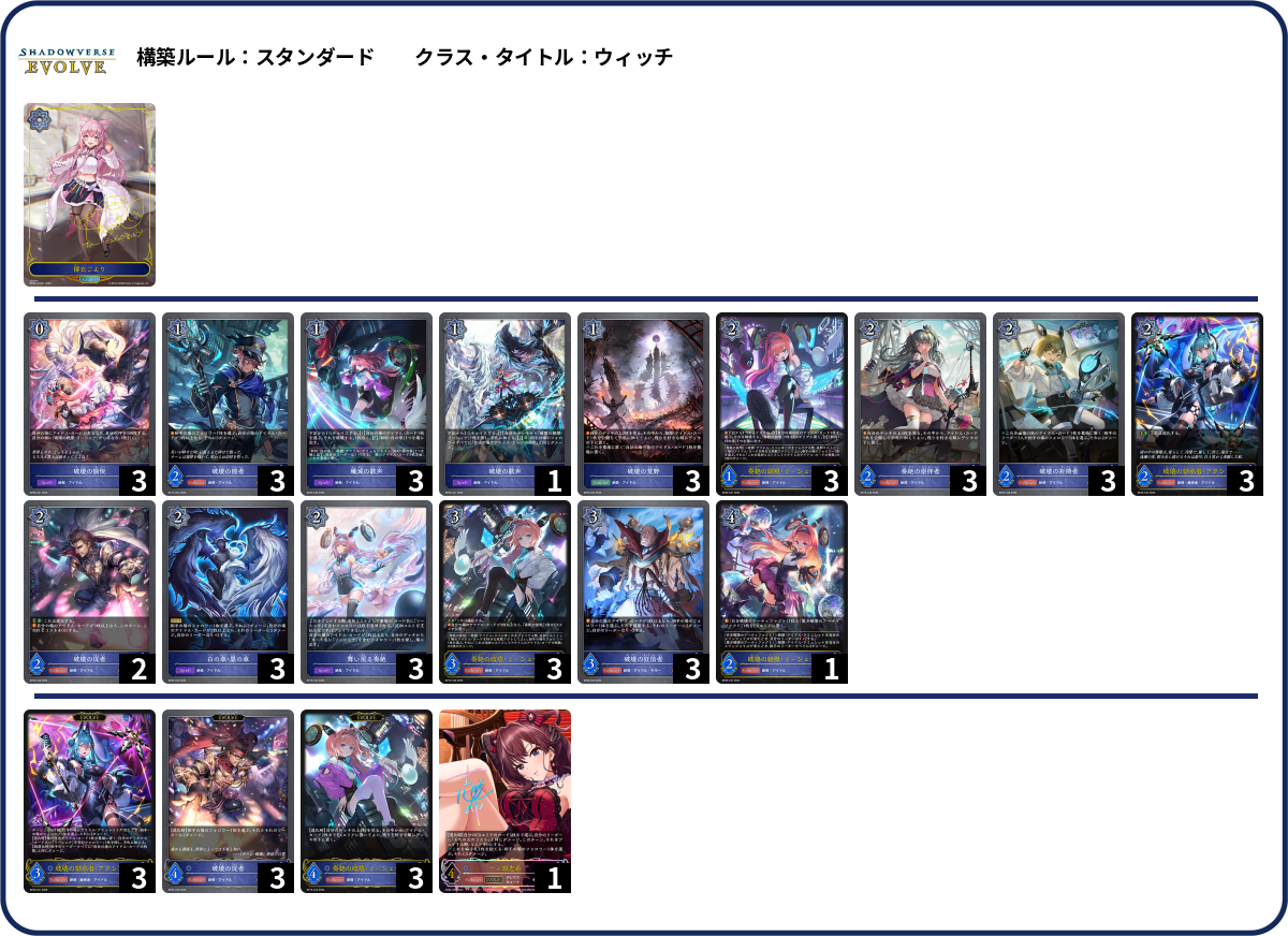 デッキコード「1707Z」のデッキ | DECK LOG（デッキログ）