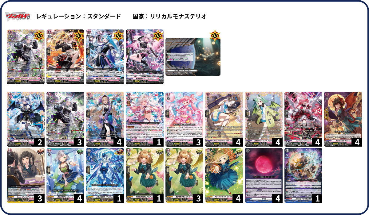 第204回目：アストロア=ユニカ幻影(Dスタン) | 真幻 緋蓮のVGデッキ紹介