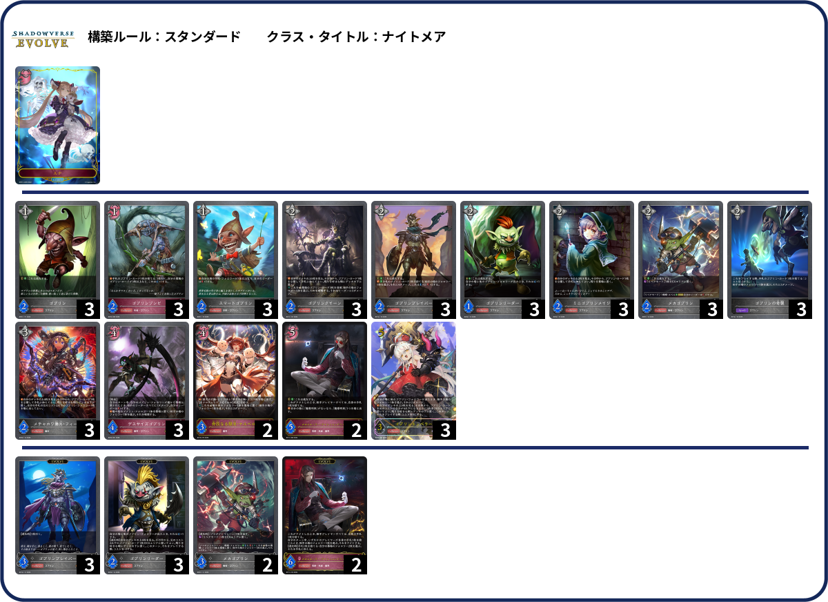 デッキコード「18G676」のデッキ | DECK LOG（デッキログ）