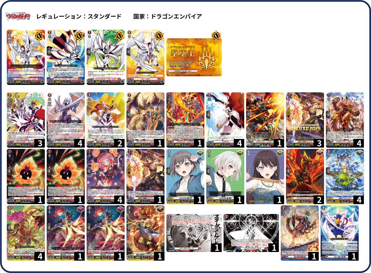 デッキコード「19U34」のデッキ | DECK LOG（デッキログ）
