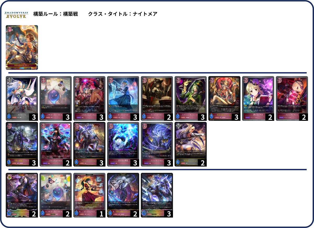 デッキコード「1AMJ2」のデッキ | DECK LOG（デッキログ）