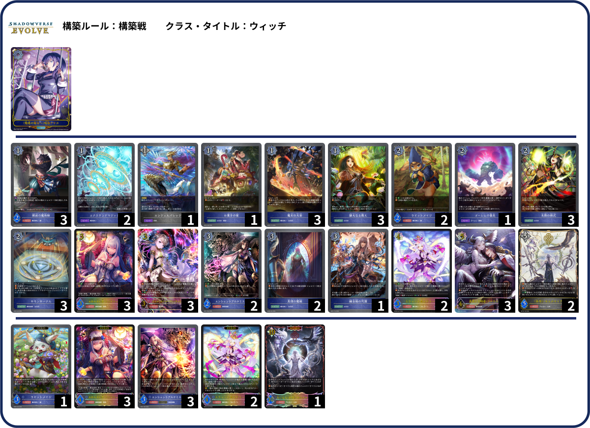 デッキコード「1AN73」のデッキ | DECK LOG（デッキログ）