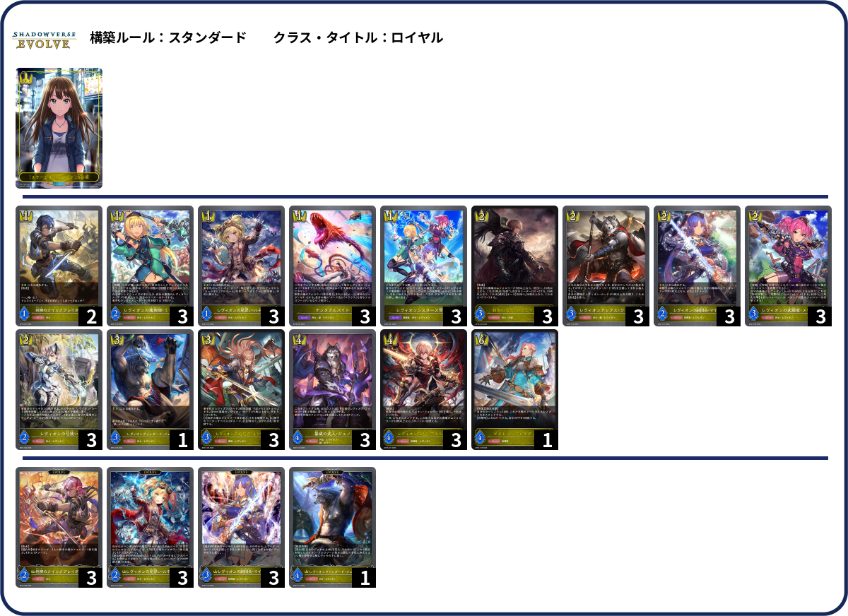 デッキコード「1BJJS4」のデッキ | DECK LOG（デッキログ）