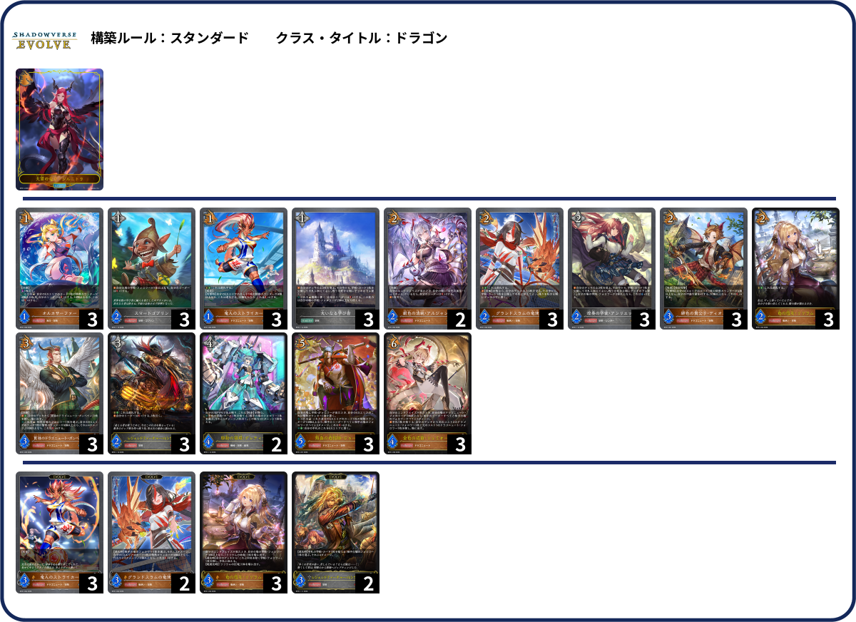 デッキコード「1DCEFA」のデッキ | DECK LOG（デッキログ）