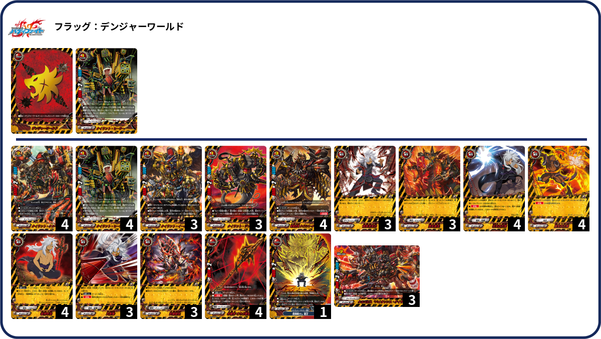 デッキコード「1DUVS」のデッキ | DECK LOG（デッキログ）