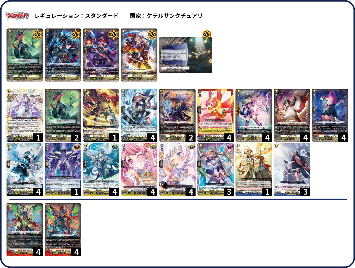 期間限定キャンペーン デッキコード「1ETL7」のデッキ LOG（デッキログ） DECK | カードファイト!! ヴァンガード