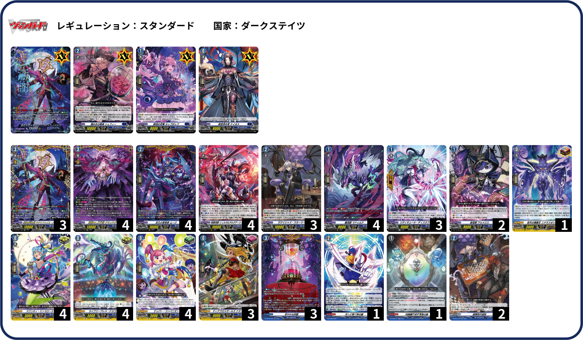 即購入可能　スリーブ付き　ダークステイツ　サクリファイス　デッキ＋パーツセット ダークステイツ スリーブ 未開封 - メルカリ