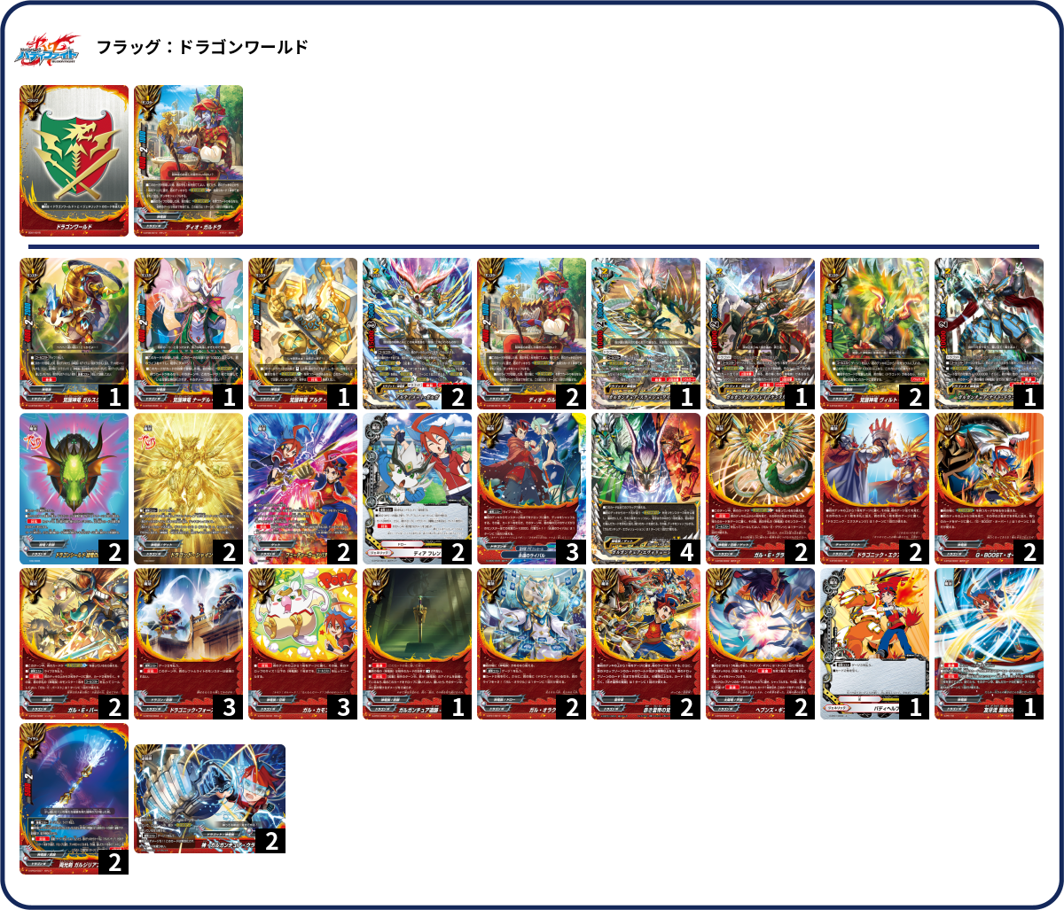 デッキコード「1GN34U」のデッキ | DECK LOG（デッキログ）