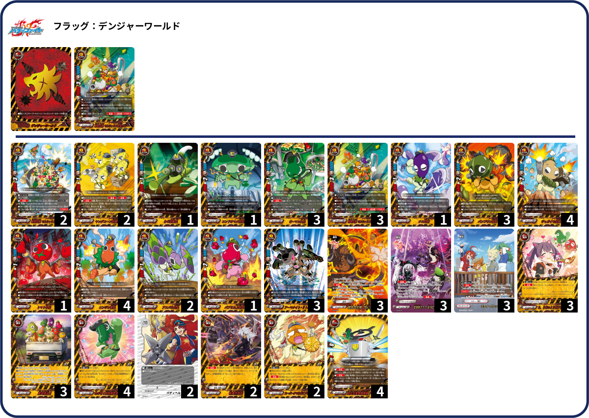 デッキコード「1H7GU」のデッキ | DECK LOG（デッキログ）