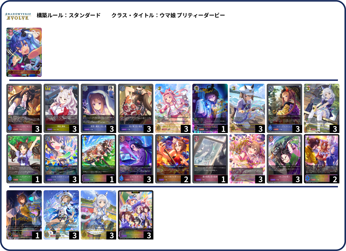 あ deck list