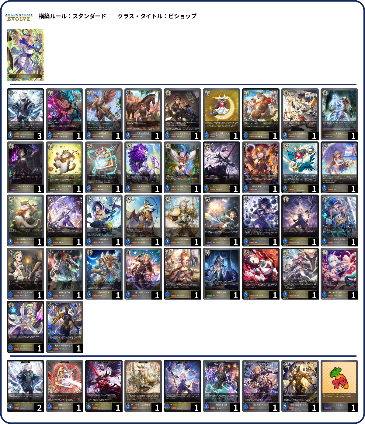スロビショ deck list