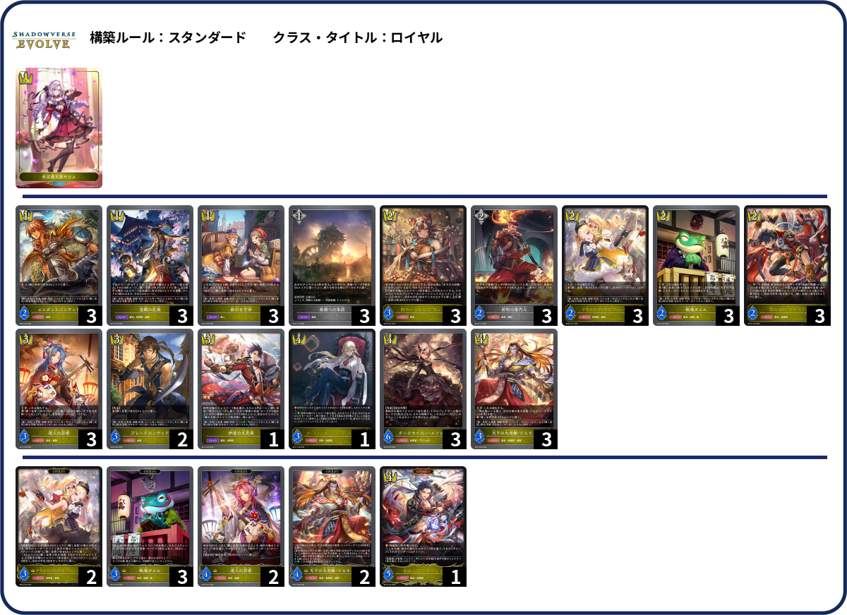 デッキコード「1P68MJ」のデッキ | DECK LOG（デッキログ）
