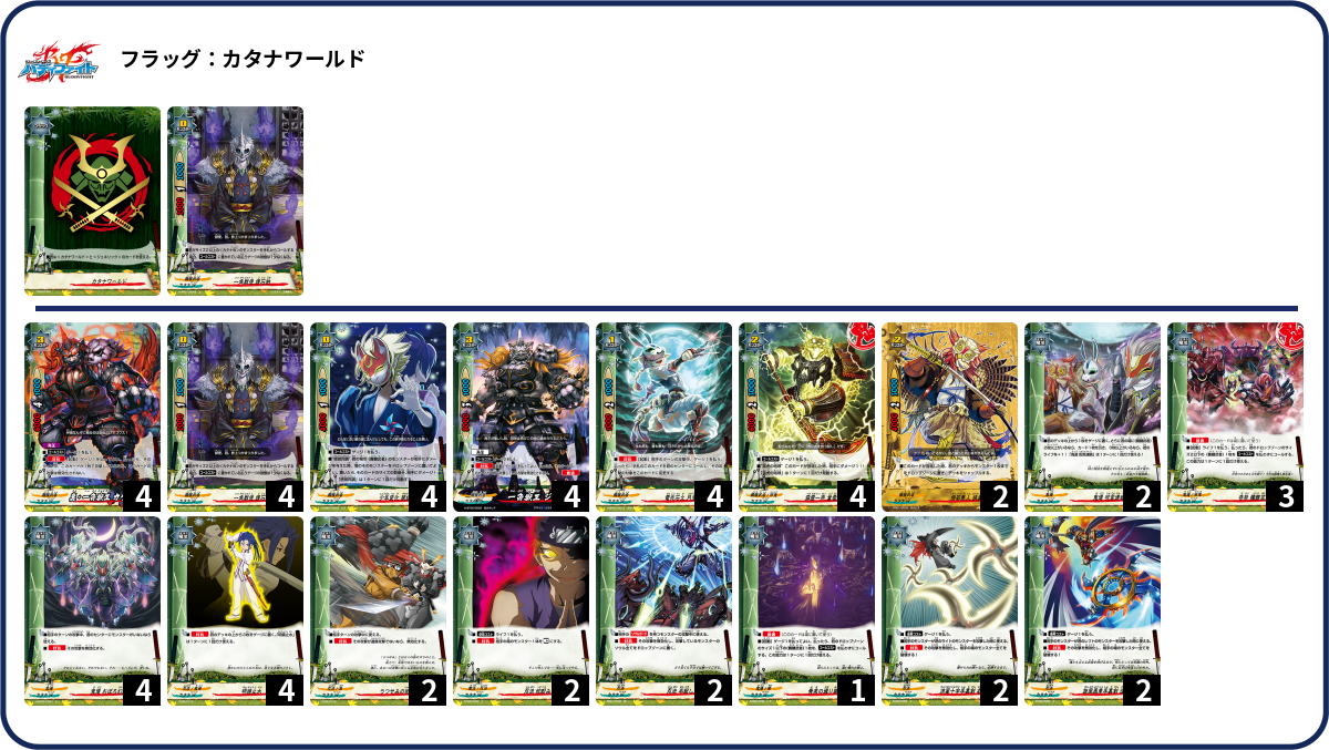 デッキコード「1PGP8」のデッキ | DECK LOG（デッキログ）
