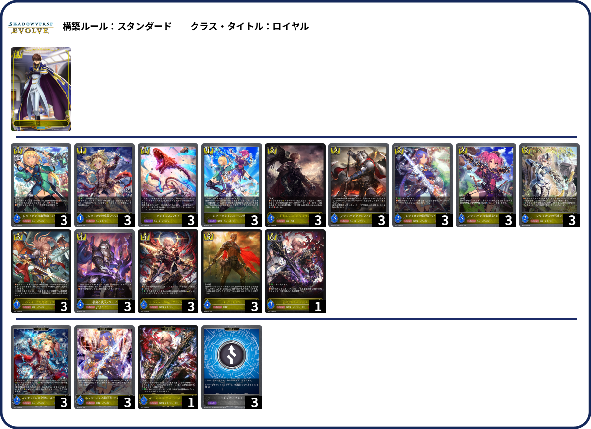 デッキコード「1QHCSQ」のデッキ | DECK LOG（デッキログ）