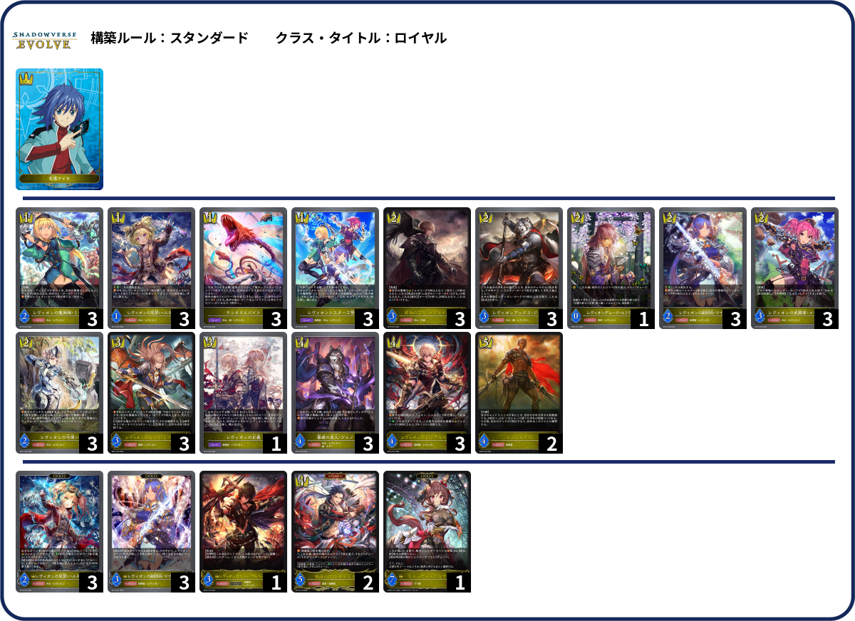 デッキコード「1QX8QC」のデッキ | DECK LOG（デッキログ）