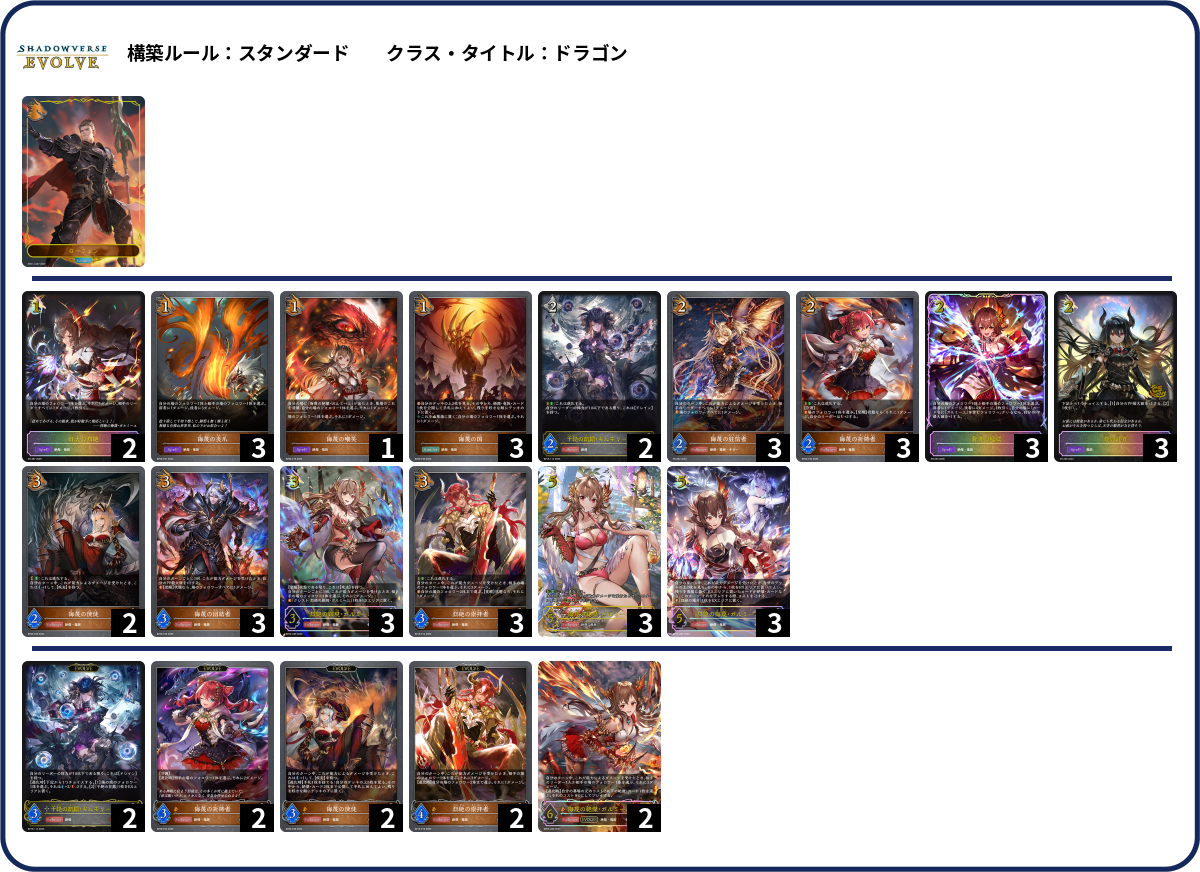侮蔑 deck list