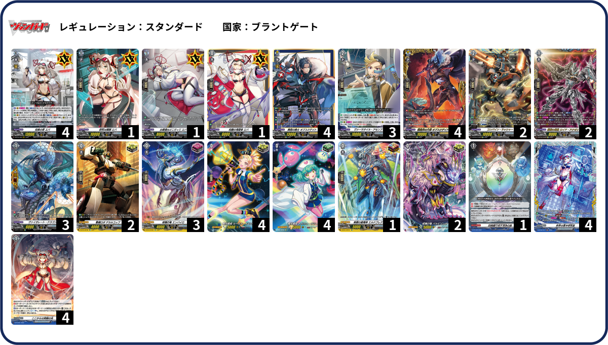 デッキコード「1RXW2」のデッキ | DECK LOG（デッキログ）