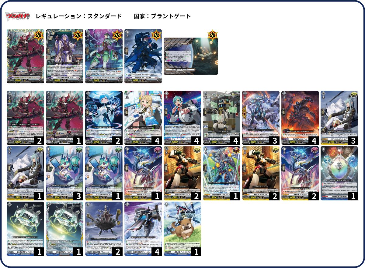 デッキコード「1S89Q」のデッキ | DECK LOG（デッキログ）