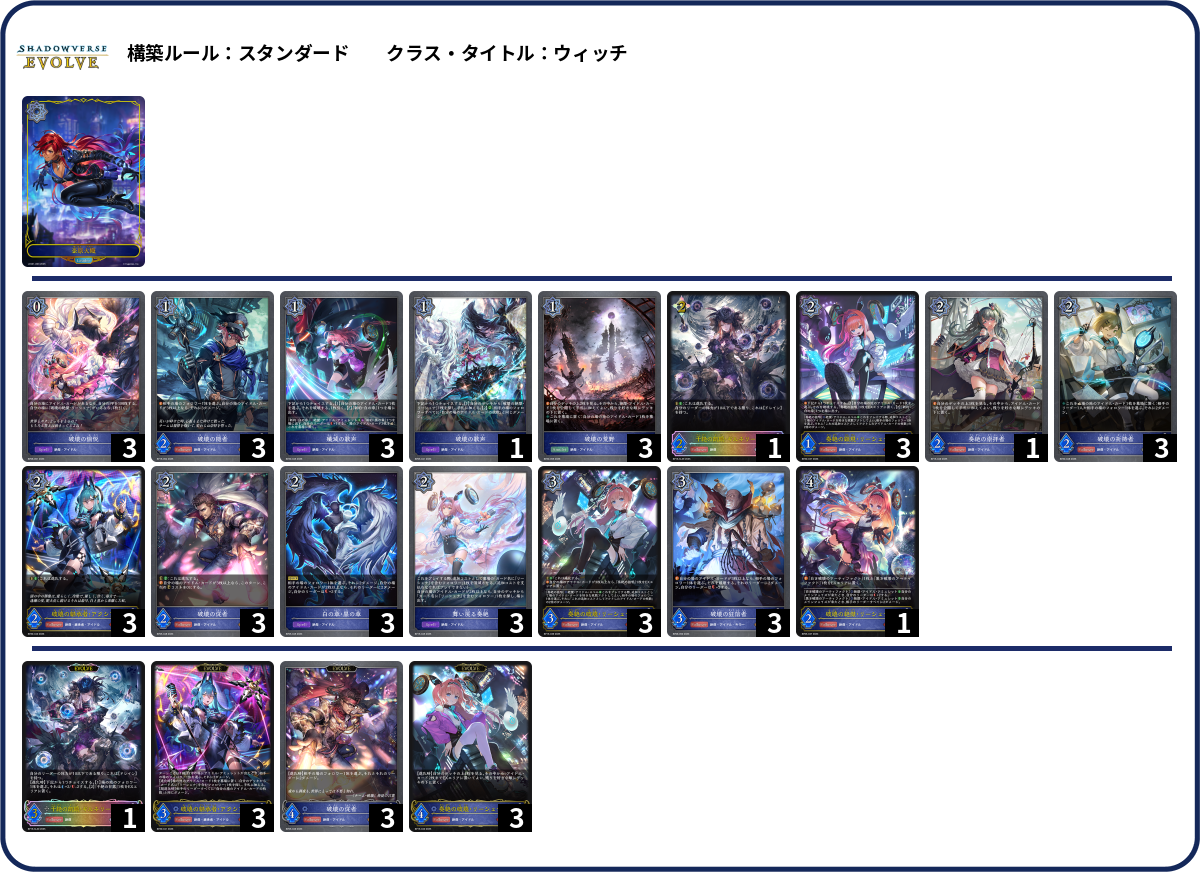 麻宮アテナ deck list