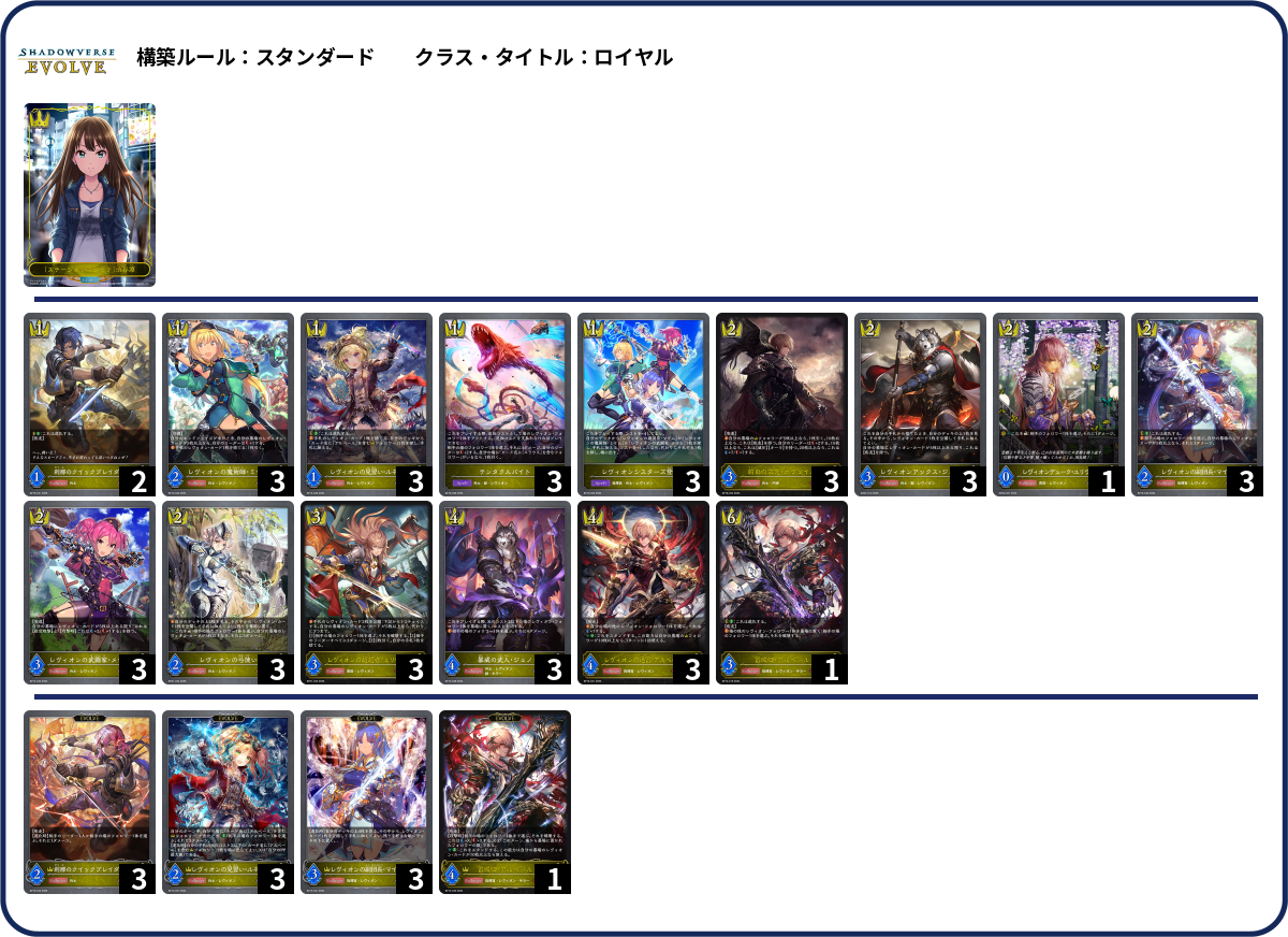 ByeBye~ deck list