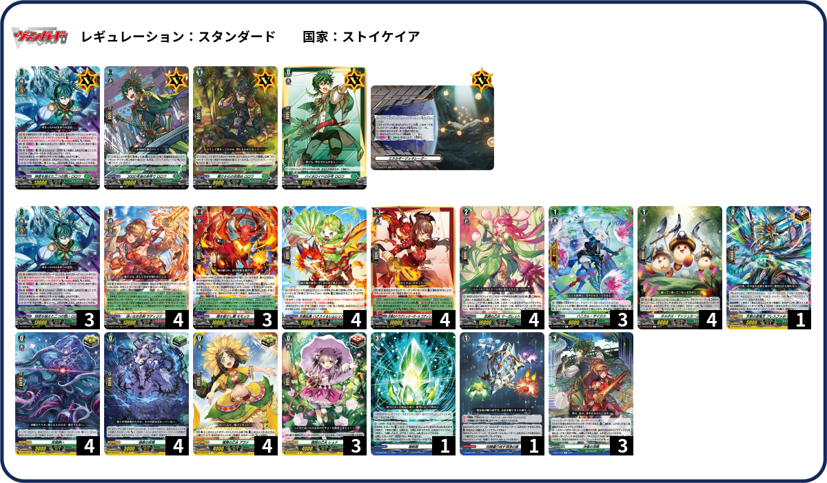 デッキコード「1UD43」のデッキ | DECK LOG（デッキログ）