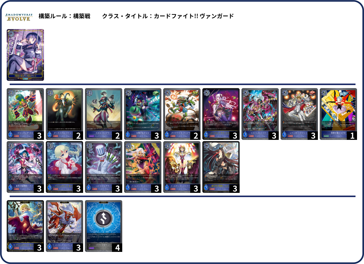 デッキコード「1UWV5」のデッキ | DECK LOG（デッキログ）