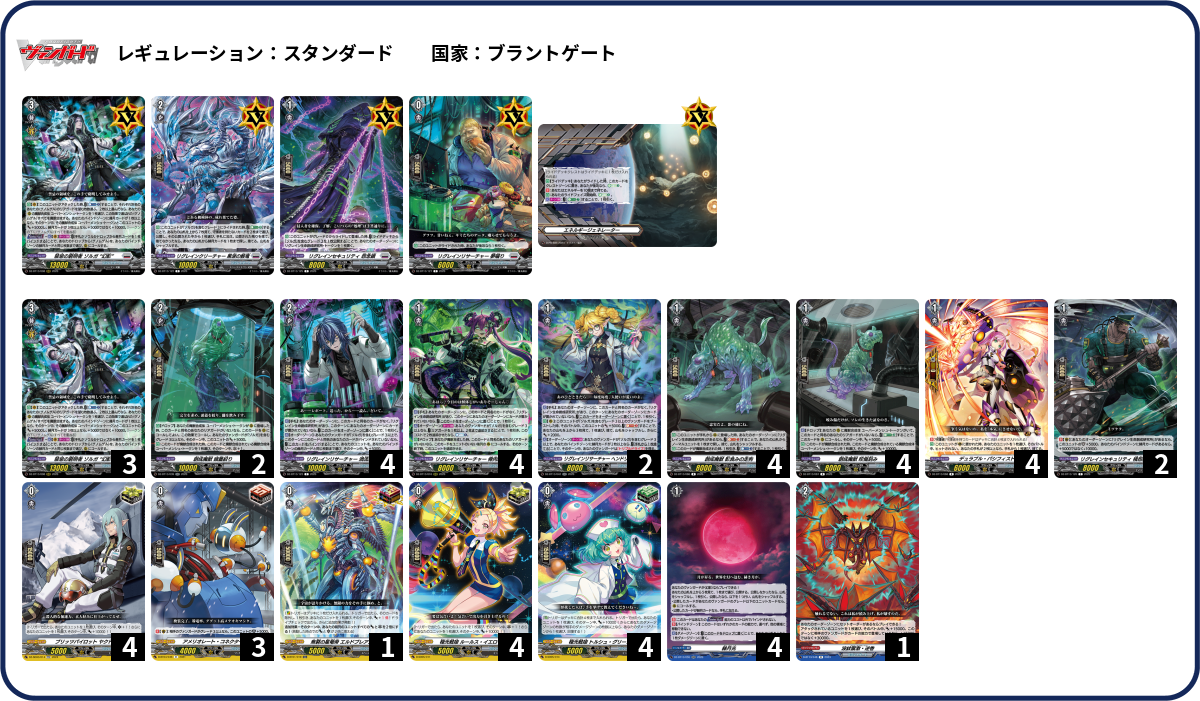 デッキコード「1V3Q0」のデッキ | DECK LOG（デッキログ）