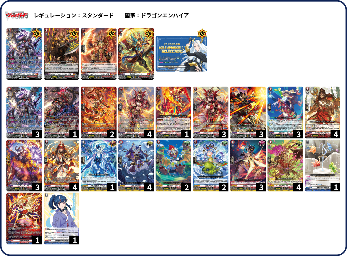 デッキコード「1VD53N」のデッキ | DECK LOG（デッキログ）