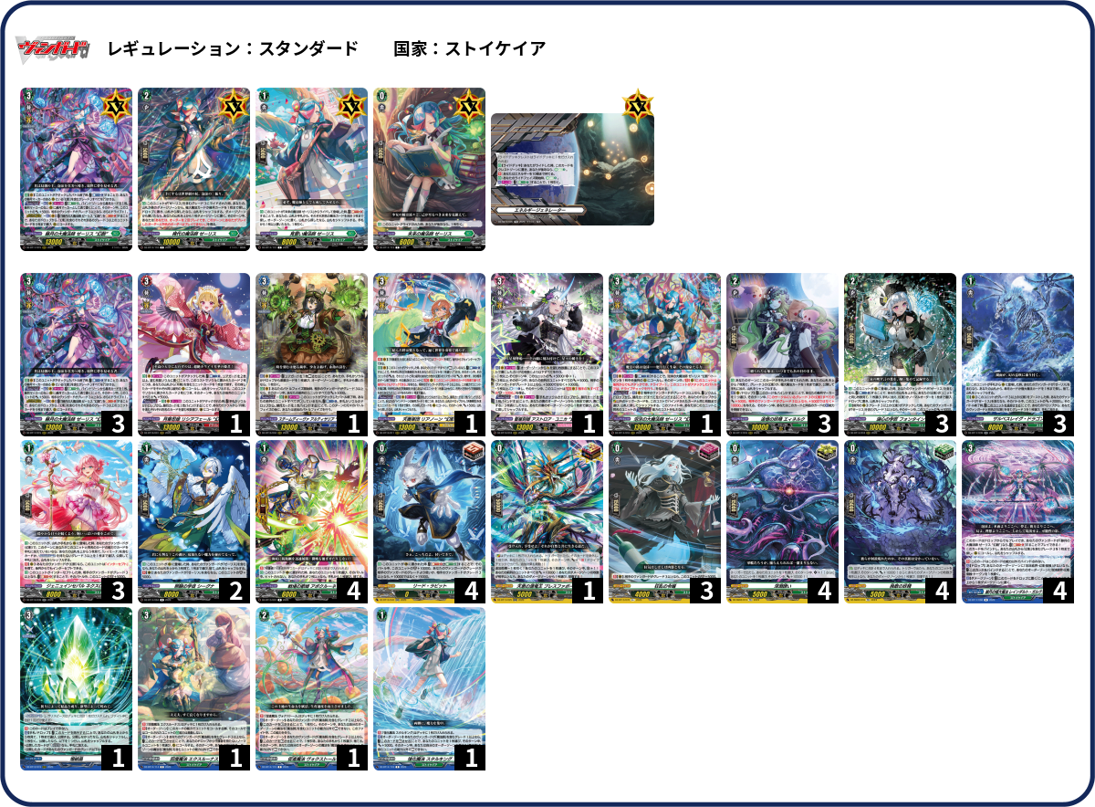デッキコード「1VD8GC」のデッキ | DECK LOG（デッキログ）