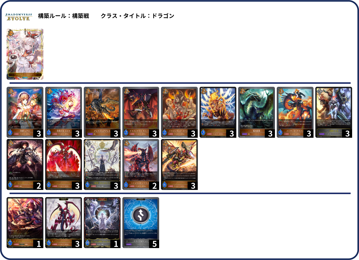デッキコード「1XWWP」のデッキ | DECK LOG（デッキログ）