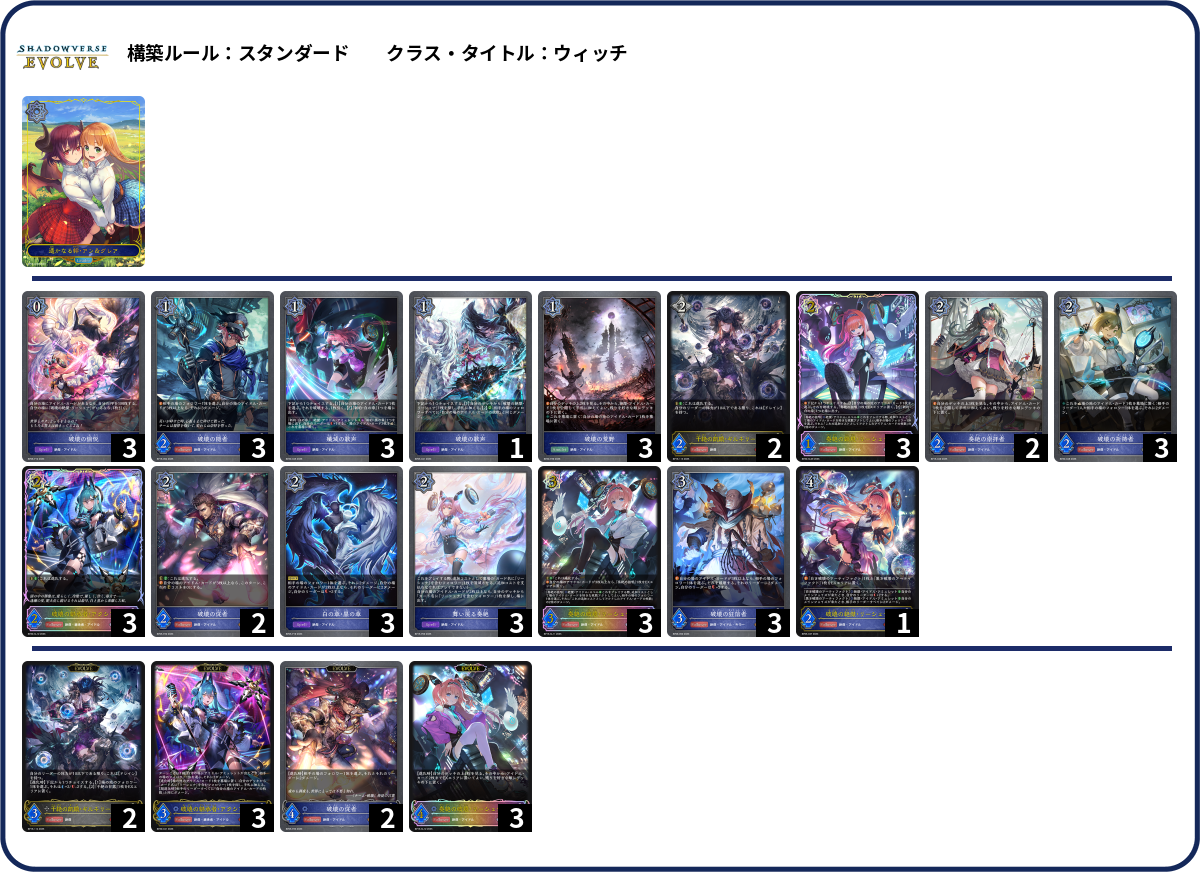破壊の絶傑・リーシェナ Card Usage and Decks | Shadowverse Codex