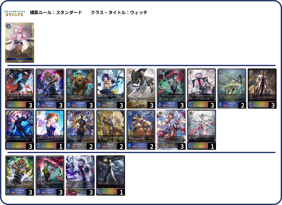 デッキコード「1ZE09」のデッキ | DECK LOG（デッキログ）