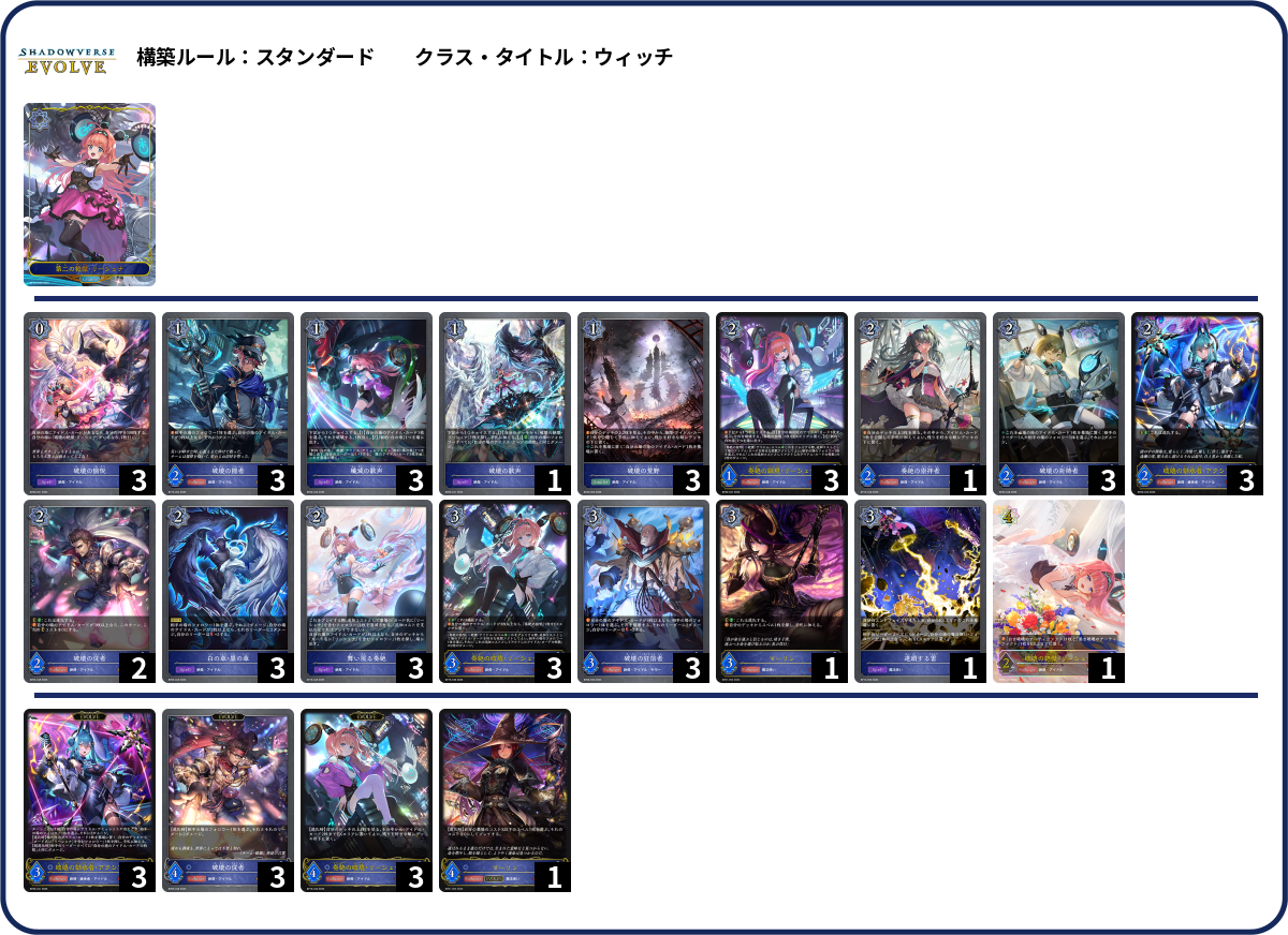 デッキコード「1ZRLR」のデッキ | DECK LOG（デッキログ）