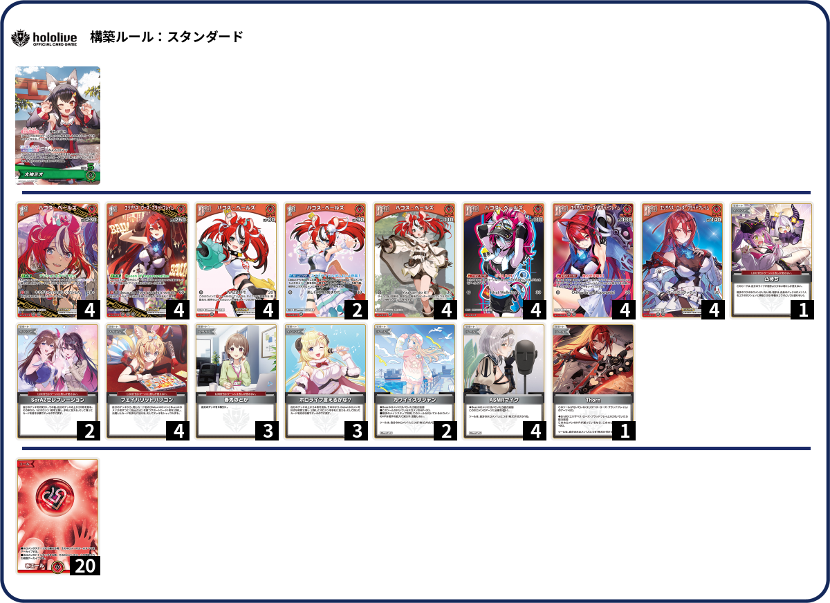 デッキコード「227Z5」のデッキ | DECK LOG（デッキログ）