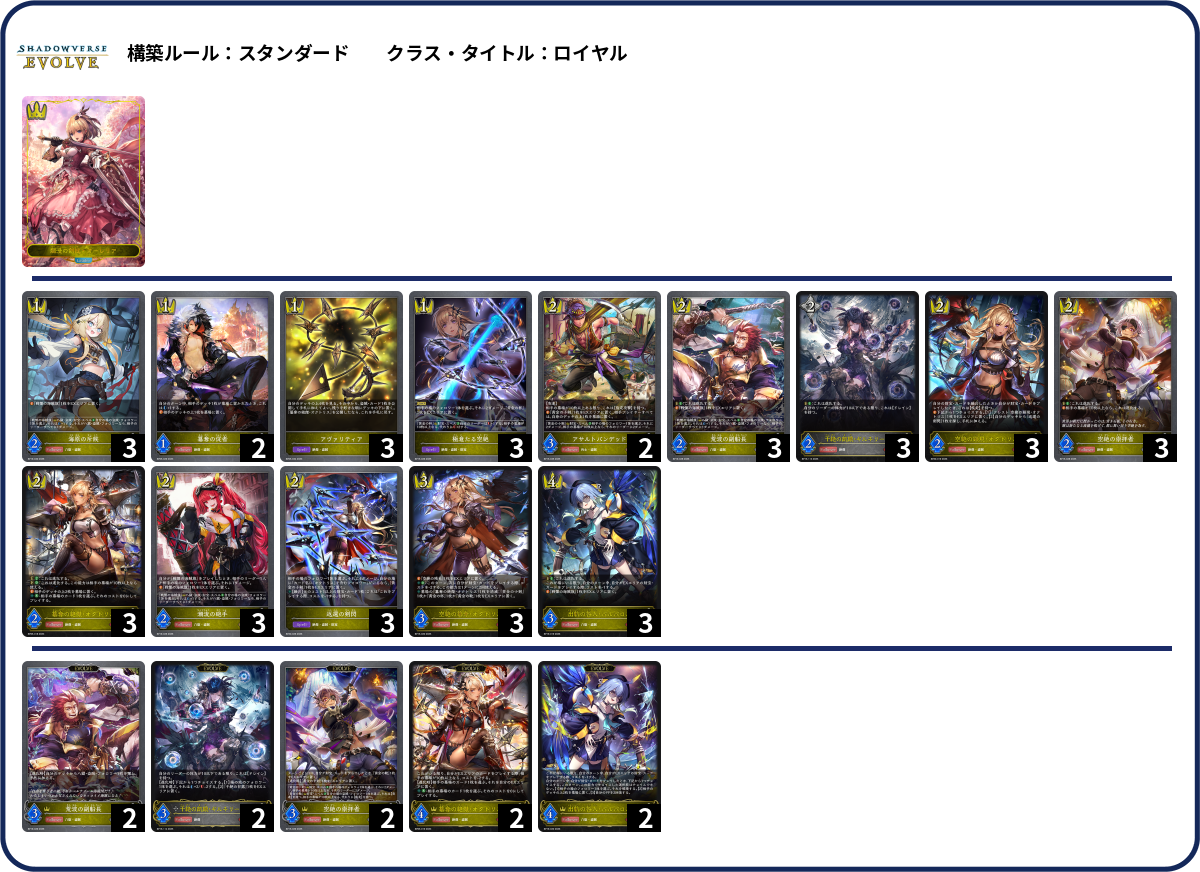 ふつうのろいやる deck list