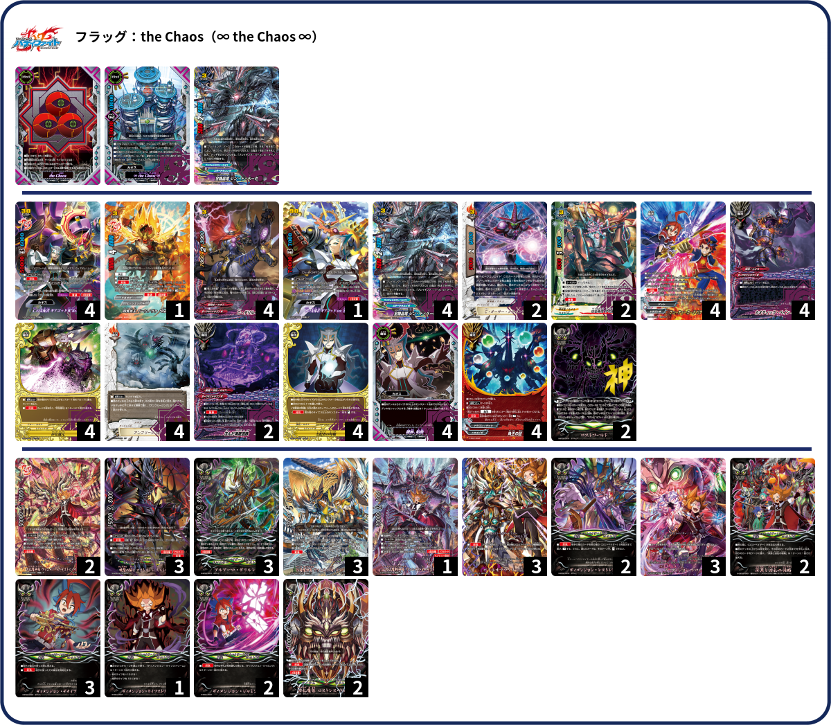 デッキコード「24ZZE」のデッキ | DECK LOG（デッキログ）