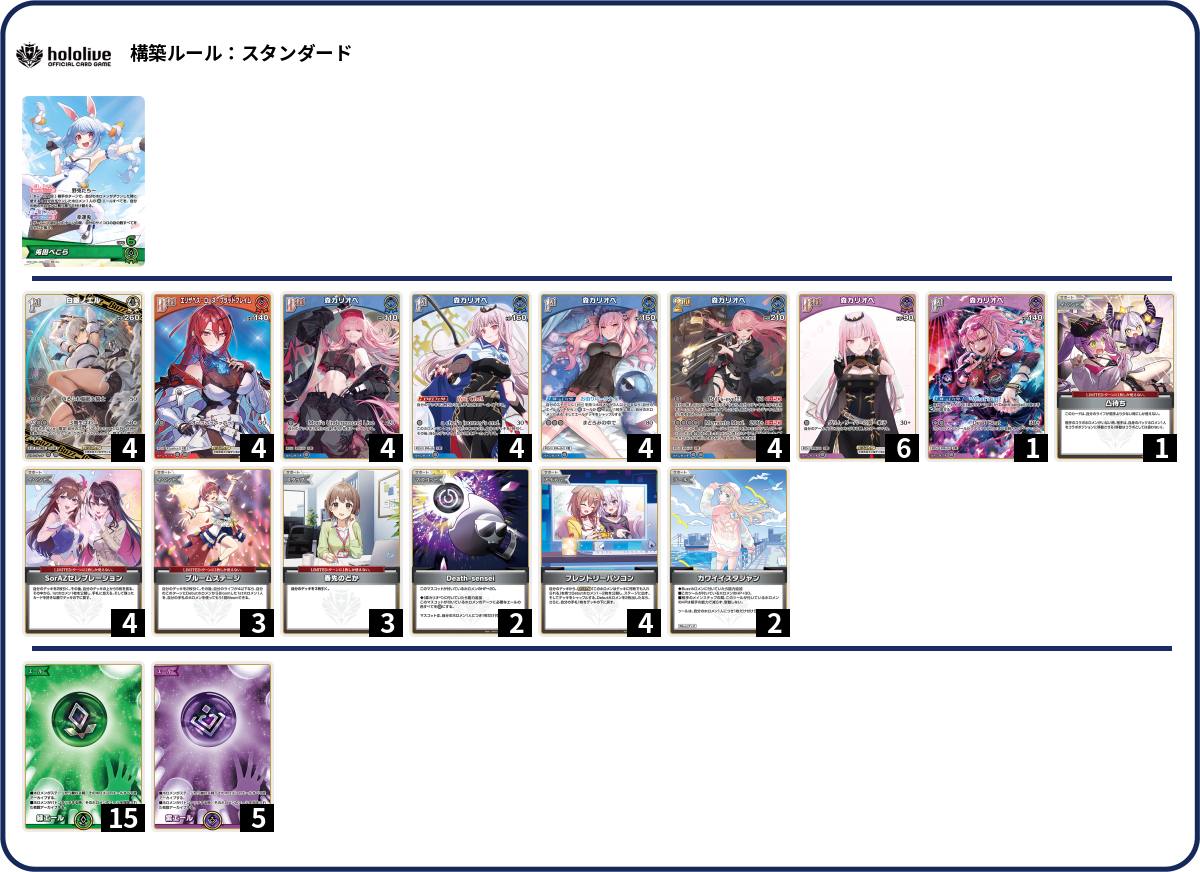 デッキコード「251TE」のデッキ | DECK LOG（デッキログ）