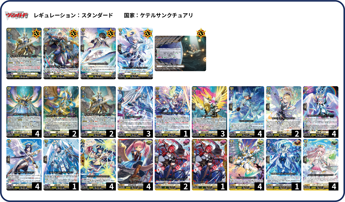 第174回目：順当構築レザエル(Dスタン) | 真幻 緋蓮のVGデッキ紹介