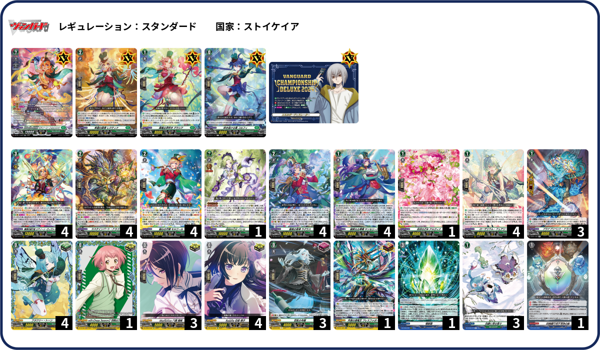 デッキコード「280RJ」のデッキ | DECK LOG（デッキログ）