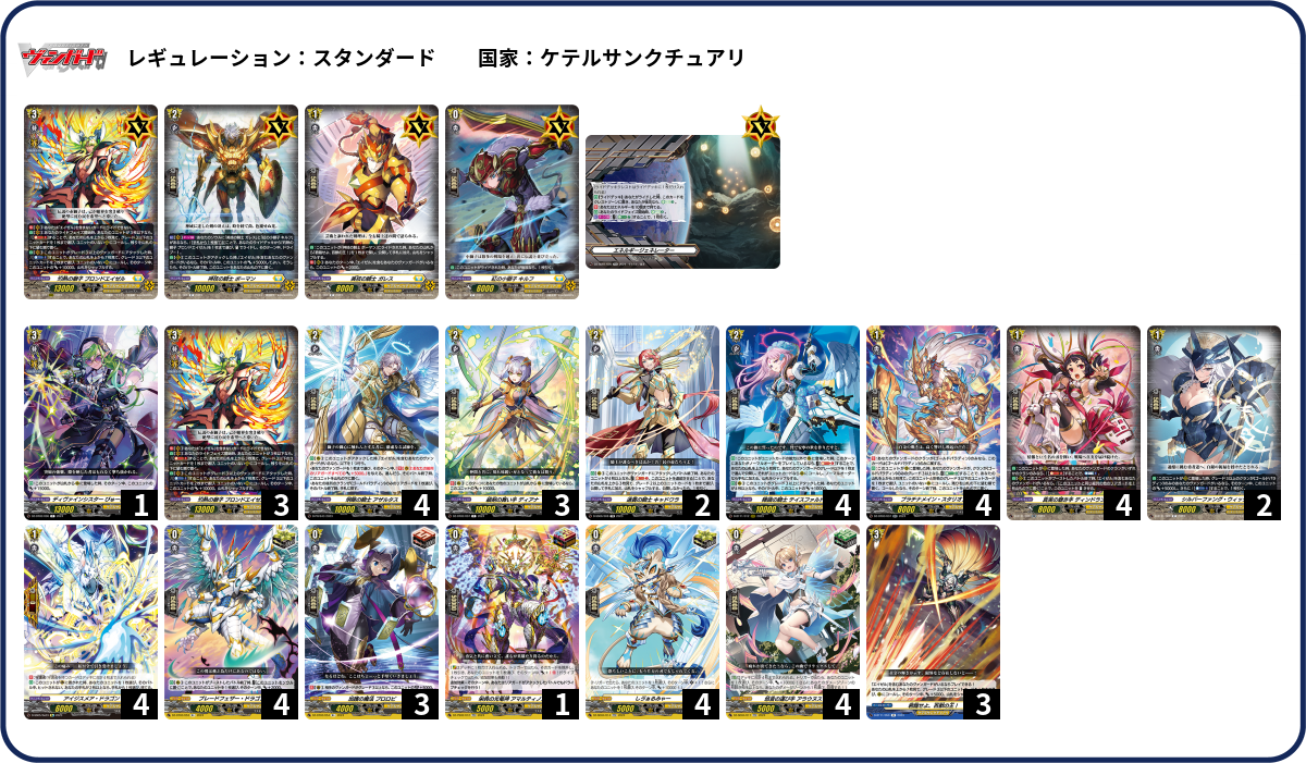 ヴァンガード ブロンドエイゼル デッキパーツ その爆炎で絶望の民を希望へ導け！ ｜ 「カードファイト